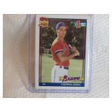 1991 Topps Chipper Jones Rookie Car...
