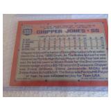 1991 Topps Chipper Jones Rookie Car...