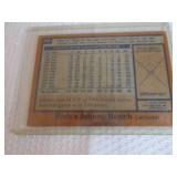 1978 Topps Johnny Bench Cards...