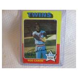 1975 Topps Rod Carew Card...