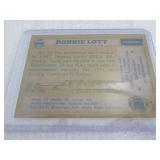 1982 Topps Ronnie Lott Rookie Card...