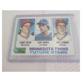 1982 Donruss Kent Hrbek Rookie Card...