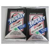 5-1990-91 Upper Deck Hockey Packs...