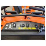 34" Stand-On Gas-Powered Snow Blower, Dual Stage, Rubber Track, LED Light, 50â Throwing Distance