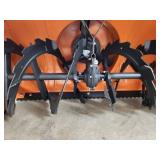34" Stand-On Gas-Powered Snow Blower, Dual Stage, Rubber Track, LED Light, 50â Throwing Distance