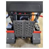 34" Stand-On Gas-Powered Snow Blower, Dual Stage, Rubber Track, LED Light, 50â Throwing Distance