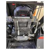 34" Stand-On Gas-Powered Snow Blower, Dual Stage, Rubber Track, LED Light, 50â Throwing Distance