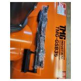 34" Stand-On Gas-Powered Snow Blower, Dual Stage, Rubber Track, LED Light, 50â Throwing Distance