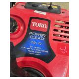 Toro 721 R Single Stage Snowblower
