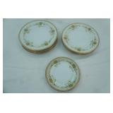 Vintage National China Dinnerware Set. In the "Patricia Pattern"