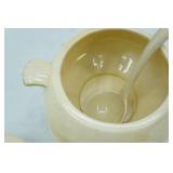 California Original Vintage Hand-Painted Sunflower Themed Soup Tureen Set