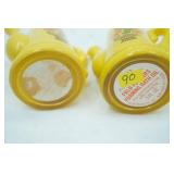 Retro 1970s Avon Bath Foam Teapot Bottles