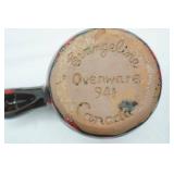 Retro Red Drip Glaze on Brown Base, French Onion Soup Bowls