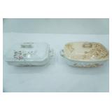 Vintage Royal Ironstone China. England. Casserole Dishes with Lids