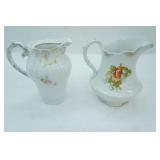 Vintage Weimar Germany & Imperial Porcelain Pitchers