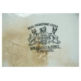 Gien Pont Aux Choux White Teapot-glazed earthenware-handmade in France & Ironstone Pitcher