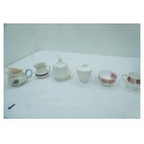 Ironstone & Fine Bone CHina Creamers & Sugars