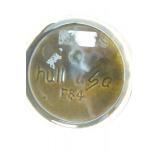 Vintage Hull Pottery F84 Olive Green Drip Glaze Footed Planter