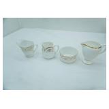 variety of creamers including Wedgwood and Imperial