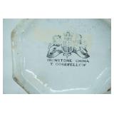 2 pitchers Ironstone China, Lefton hand painted porcelain