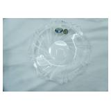 6 Bohemia Czech Republic Lead crystal dessert plates