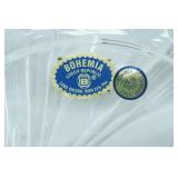 6 Bohemia Czech Republic Lead crystal dessert plates