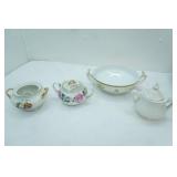 Ironstone and Fine China Covered dishes and Casserole (no lid) Nippon and More