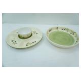 Hand-Painted Stonemite Dishware