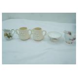Antique/Vintage Fine Bone China Sugars and Creamers