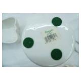 Vintage UPCO USA Pottery Planter, Haeger Ceramic Pottery Cylinder Vase