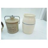Vintage Cheese Crocks, Vintage Small Stoneware Creamer, Vintage Otagiri Stoneware Teapot & more