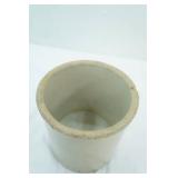 Antique Stoneware Crock 8" tall and 7.5" wide