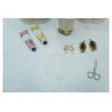 Vintage Porcelain Ceramic Bathroom Accessories, Women