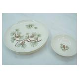 Stetson Marcrest Misty Pine Vintage Oven Proof Dinnerware