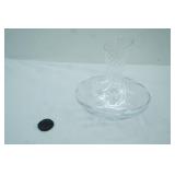 Hand-Blown Swirl Design Wine Decanter