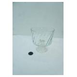 Vintage Anchor Hocking Monaco Glass Trifle Bowl