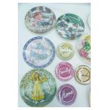 Vintage Collectors Plates: Little Bo Peep, Roses, Cats Collection, Raymond Waites, Norman Rockwell and more