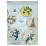 Vintage Collectors Plates: Little Bo Peep, Roses, Cats Collection, Raymond Waites, Norman Rockwell and more
