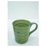 Majolica Lustre Bowl and 2 Ceramic Mugs