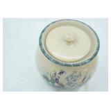 Home & Garden Party Stoneware Crock Jar w/Lid