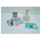 Shea Body Butter and Variety of Bath Salts, Bath Bombs, Face Masks (ALL new, all unused)