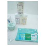 Shea Body Butter and Variety of Bath Salts, Bath Bombs, Face Masks (ALL new, all unused)