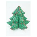 Vintage Stuffed Fabric Christmas Tree