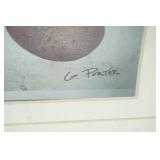 G Porter "Sticks and Stones Vlll " by Image Conscious  Framed Pictures (2) 17.5" x17.5"