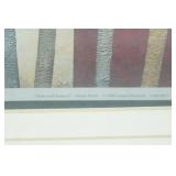 G Porter "Sticks and Stones Vlll " by Image Conscious  Framed Pictures (2) 17.5" x17.5"