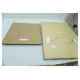 Round Object picture, Leaf picture, 20" x 29", 18" x18"