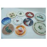 Collectible Christmas Themed Plates