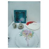 Collectible Vintage Christmas Glass & Ceramic Pieces