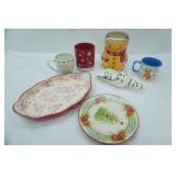 Collectible Vintage Christmas Ceramic Pieces