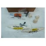 Decorative Ornate and Modern Cabinet Knobs and Handles, Vintage Metal Toolbox